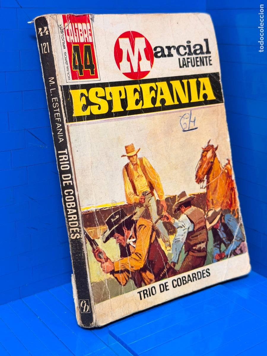 Tebeos: TRIO DE COBARDES - MARCIAL LAFUENTE ESTEFANIA. SERIE CALIBRE 44, BOLSILIBROS BRUGUERA