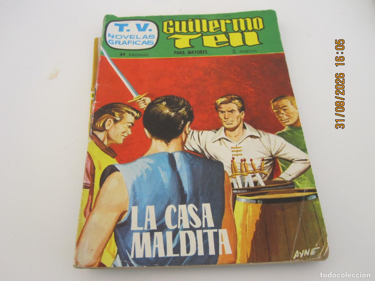 Tebeos: novela grafica relatos de la television GUILLERMO TELL ediciones toray