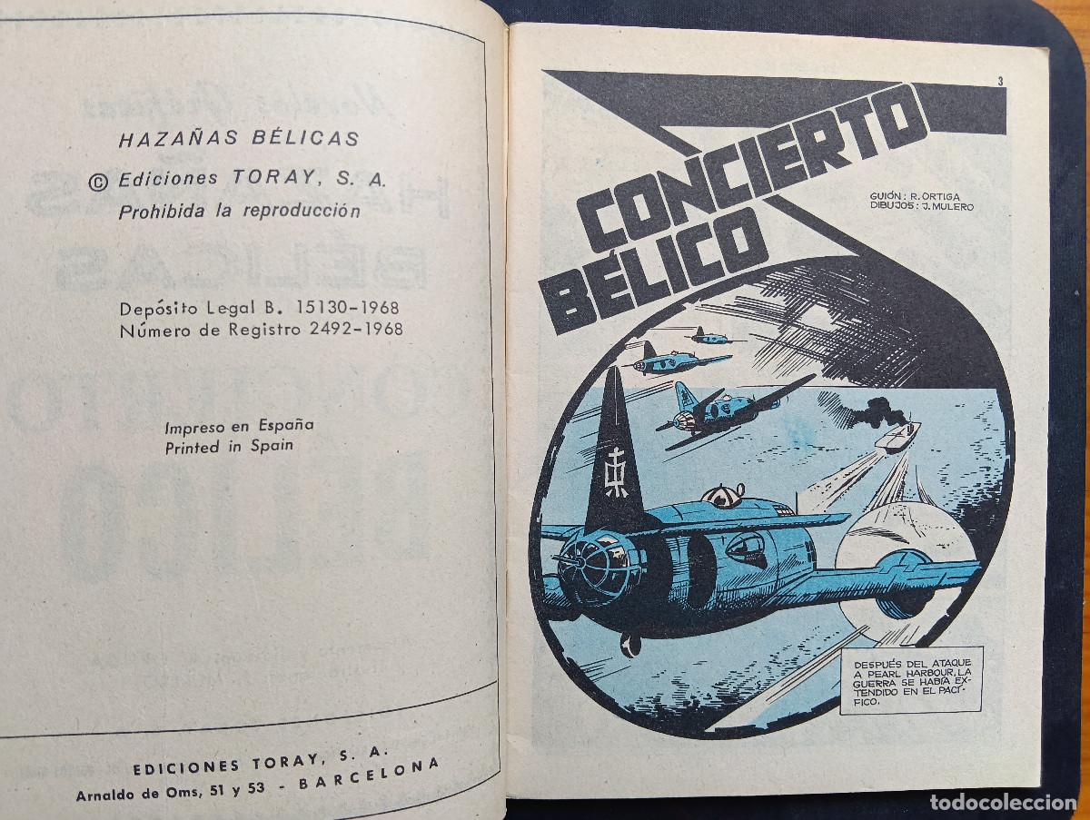 Tebeos: Haza&ntilde;as B&eacute;licas n&ordm; 170. Ediciones Toray - Foto 2