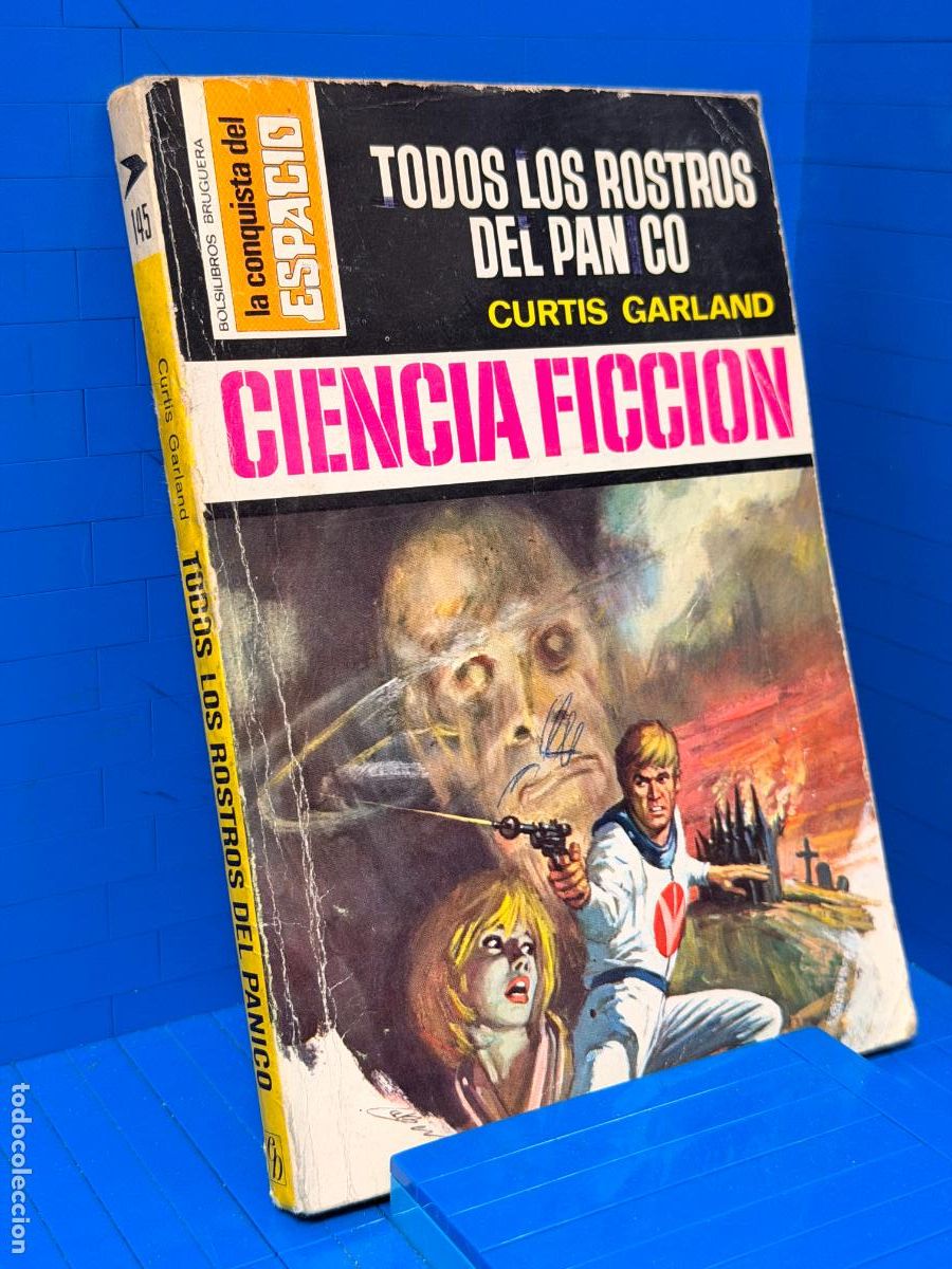 Tebeos: TODOS LOS ROSTROS DEL PANICO - CURTIS GARLAND. SERIE LA CONQUISTA DEL ESPACIO, BOLSILIBROS BRUGU