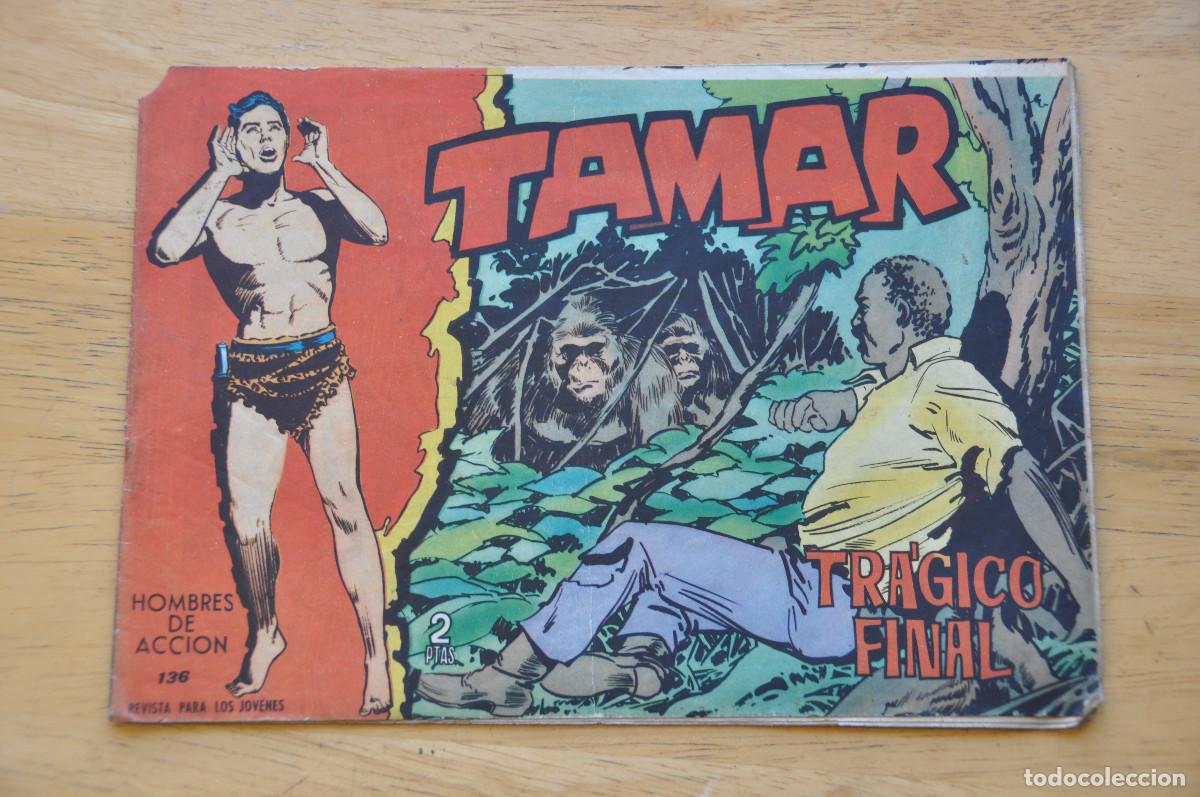 Tebeos: COMIC - TAMAR N&ordm;136 - TR&Aacute;GICO FINAL - EDICIONES TORAY