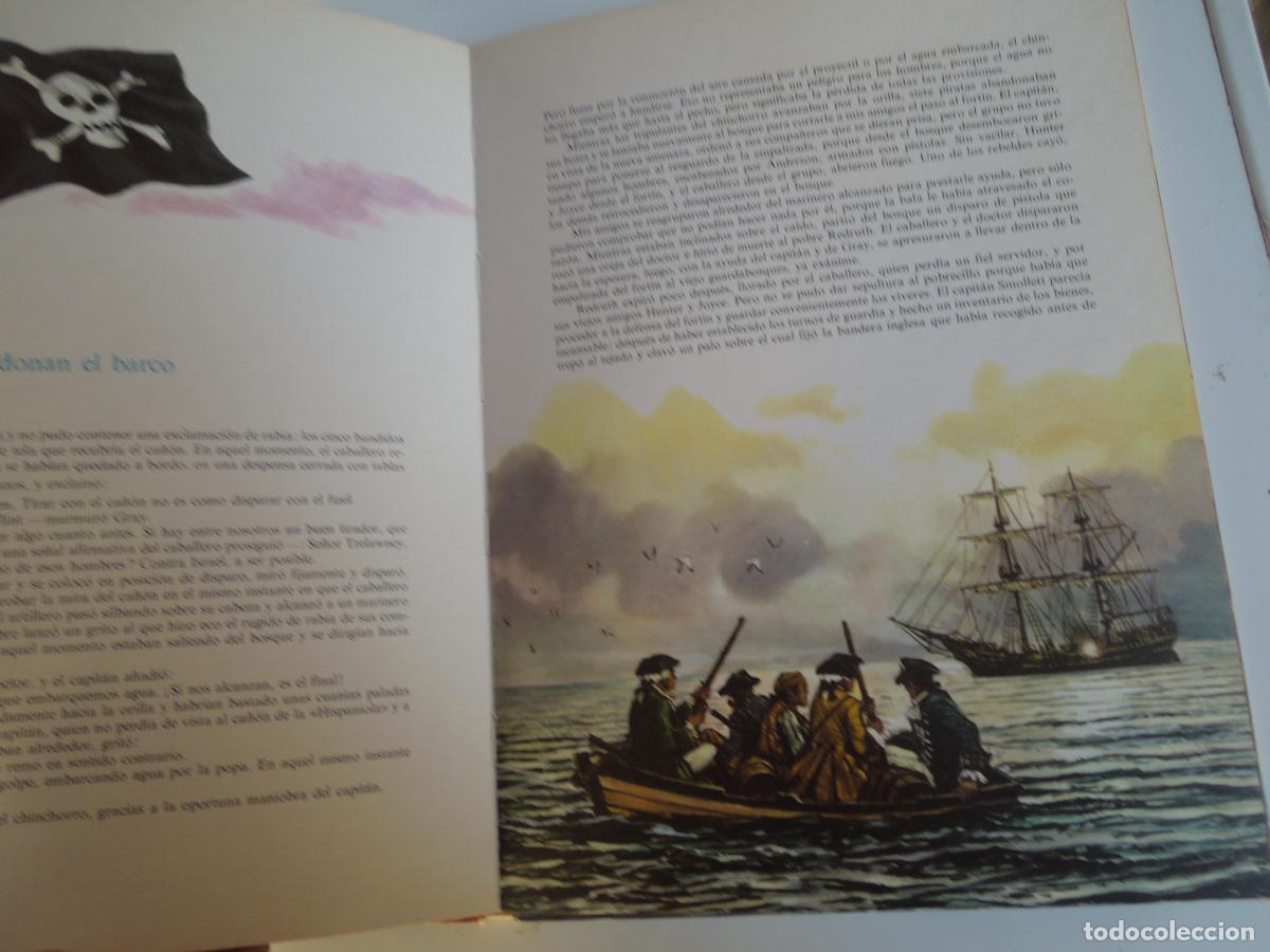 Tebeos: LA ISLA DEL TESORO - ROBERT L STEVENSON - EDICIONES TORAY - SA - 1975 - Foto 8