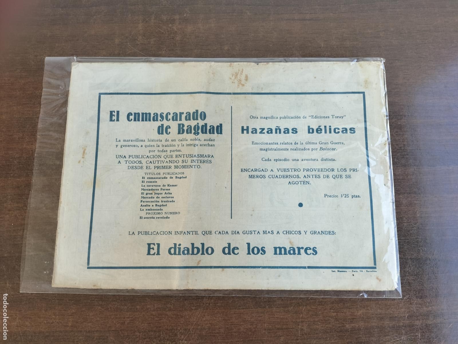 Tebeos: TORAY.- EL ENMASCARADO DE BAGDAD N&ordm; 11 - Foto 2
