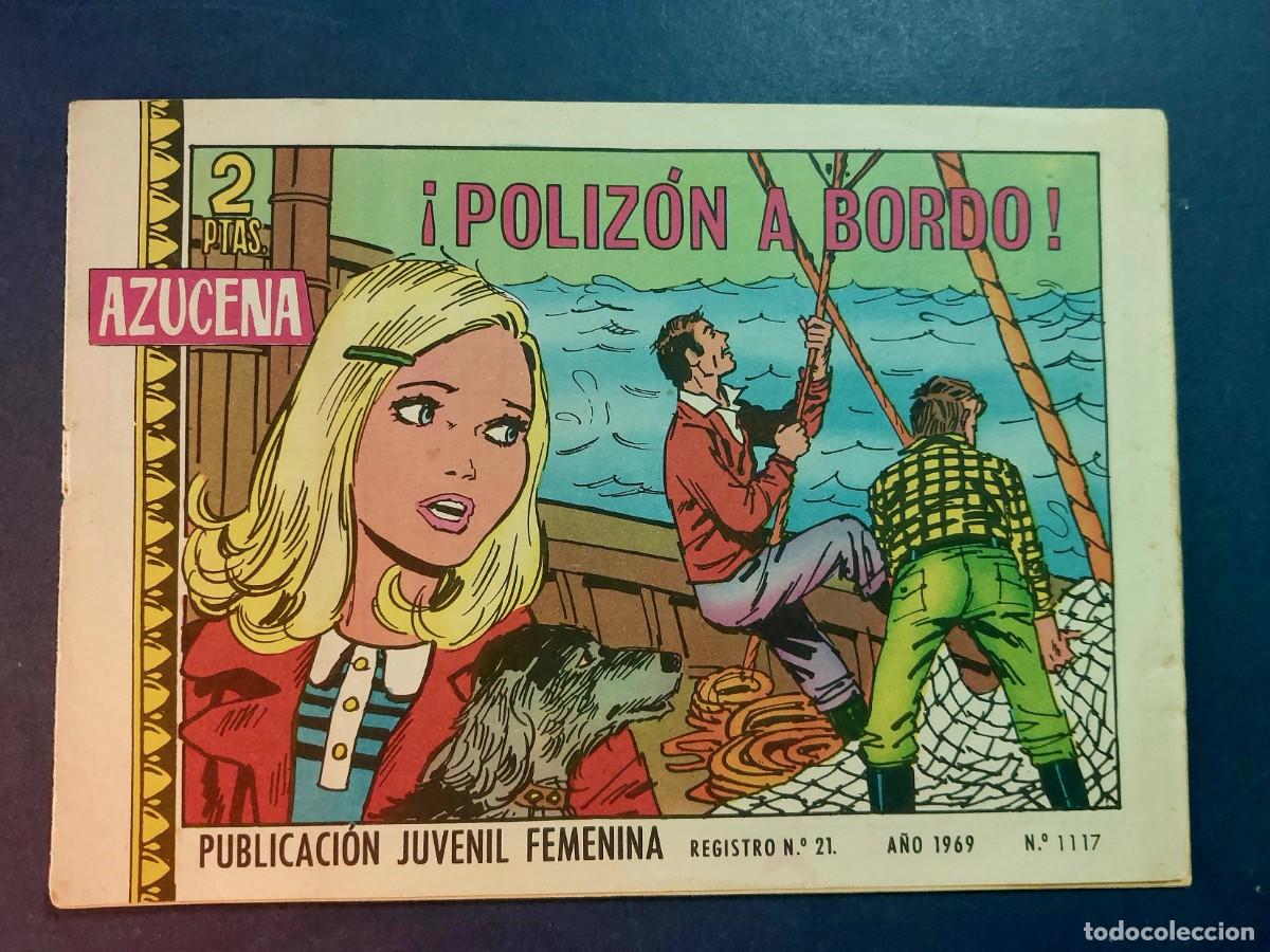 Tebeos: Colecci&oacute;n Azucena N&ordm; 1117 Ref C-30 - Foto 1