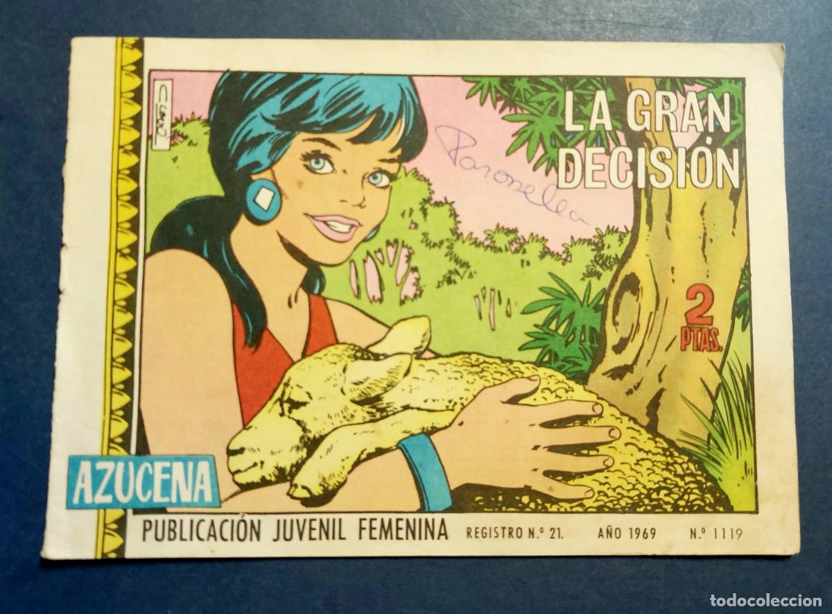 Tebeos: Colecci&oacute;n Azucena N&ordm; 1119 Ref C-30 - Foto 1