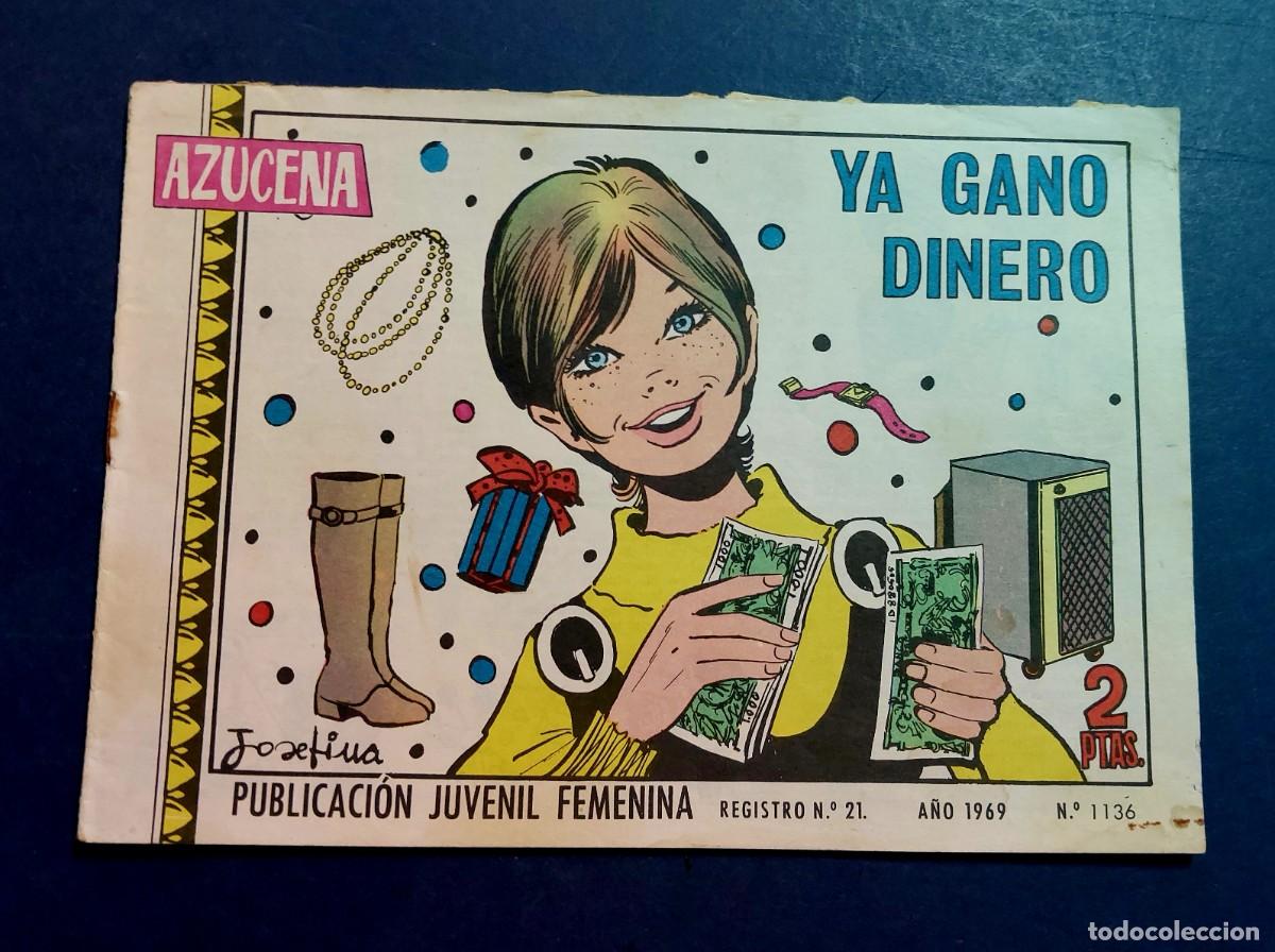 Tebeos: Colecci&oacute;n Azucena N&ordm; 1136 Ref C-30 - Foto 1