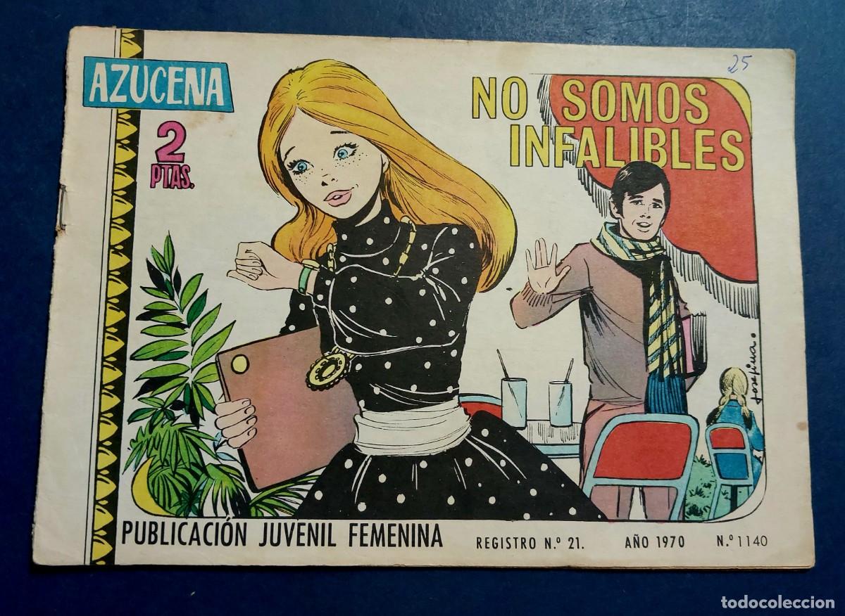 Tebeos: Colecci&oacute;n Azucena N&ordm; 1140 Ref C-30