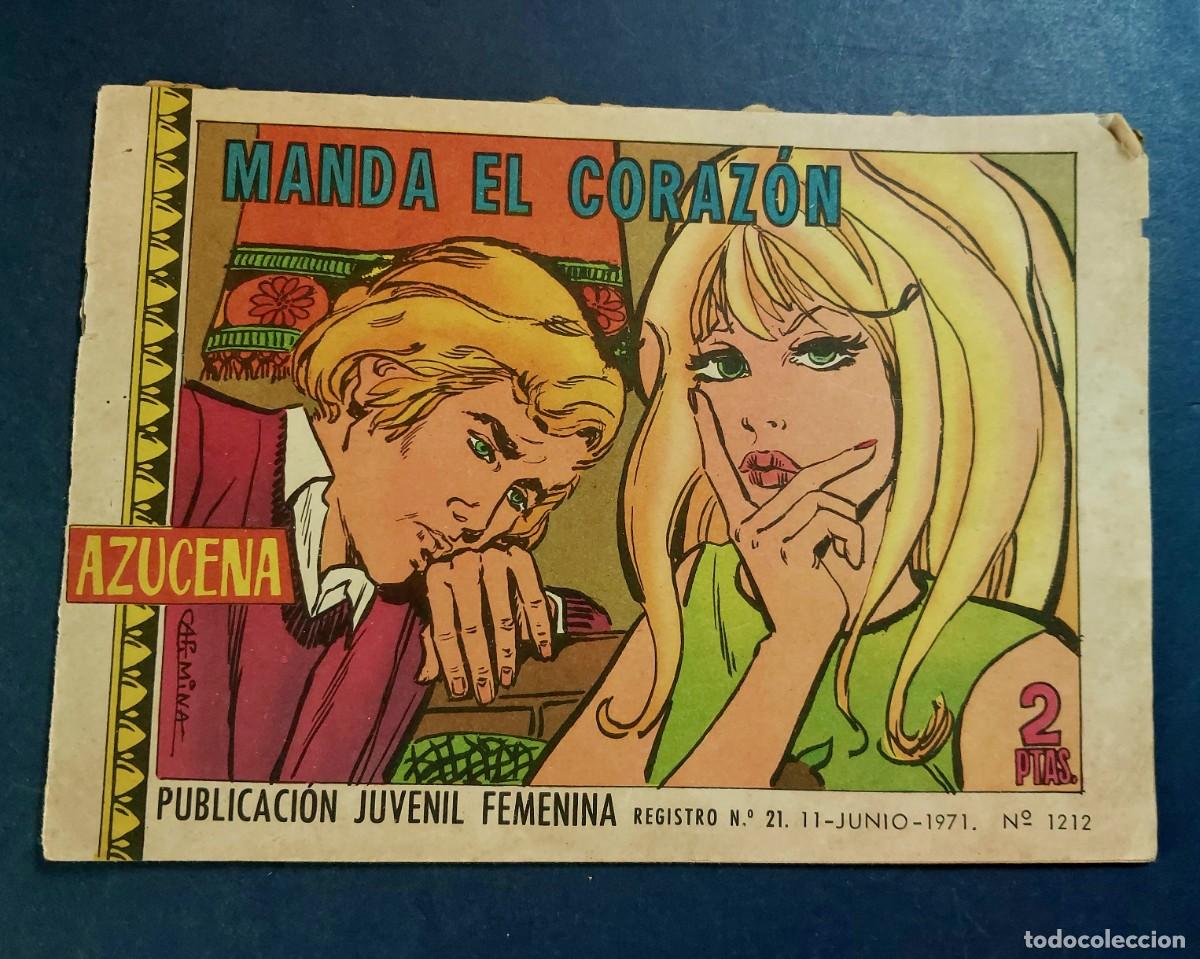 Tebeos: Colecci&oacute;n Azucena N&ordm; 1212 Ref C-30