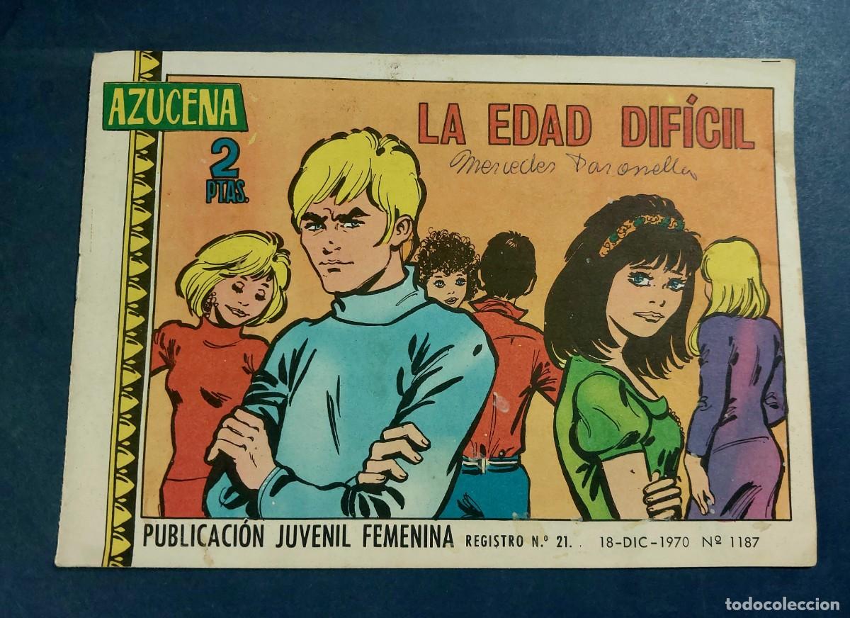 Tebeos: Colecci&oacute;n Azucena N&ordm; 1187 Ref C-30 - Foto 1