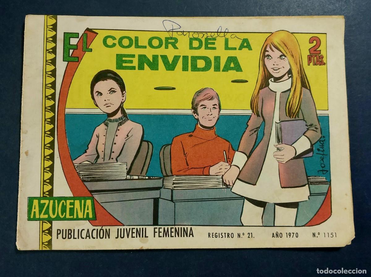 Tebeos: Colecci&oacute;n Azucena N&ordm; 1151 Ref C-30 - Foto 1