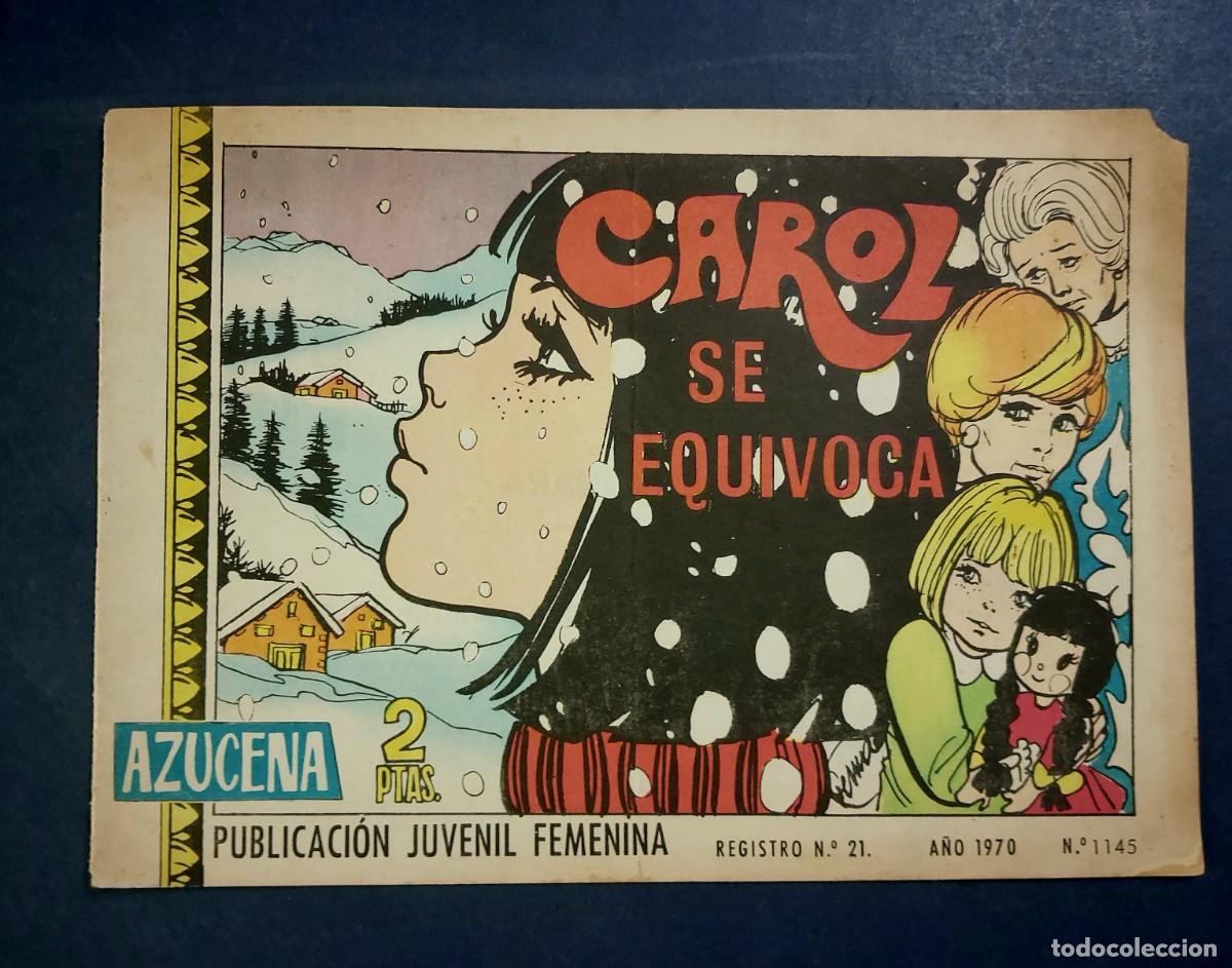 Tebeos: Colecci&oacute;n Azucena N&ordm; 1145 Ref C-30 - Foto 1