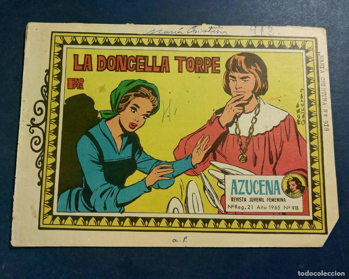 Tebeos: Colecci&oacute;n Azucena N&ordm; 918 Ref C-30