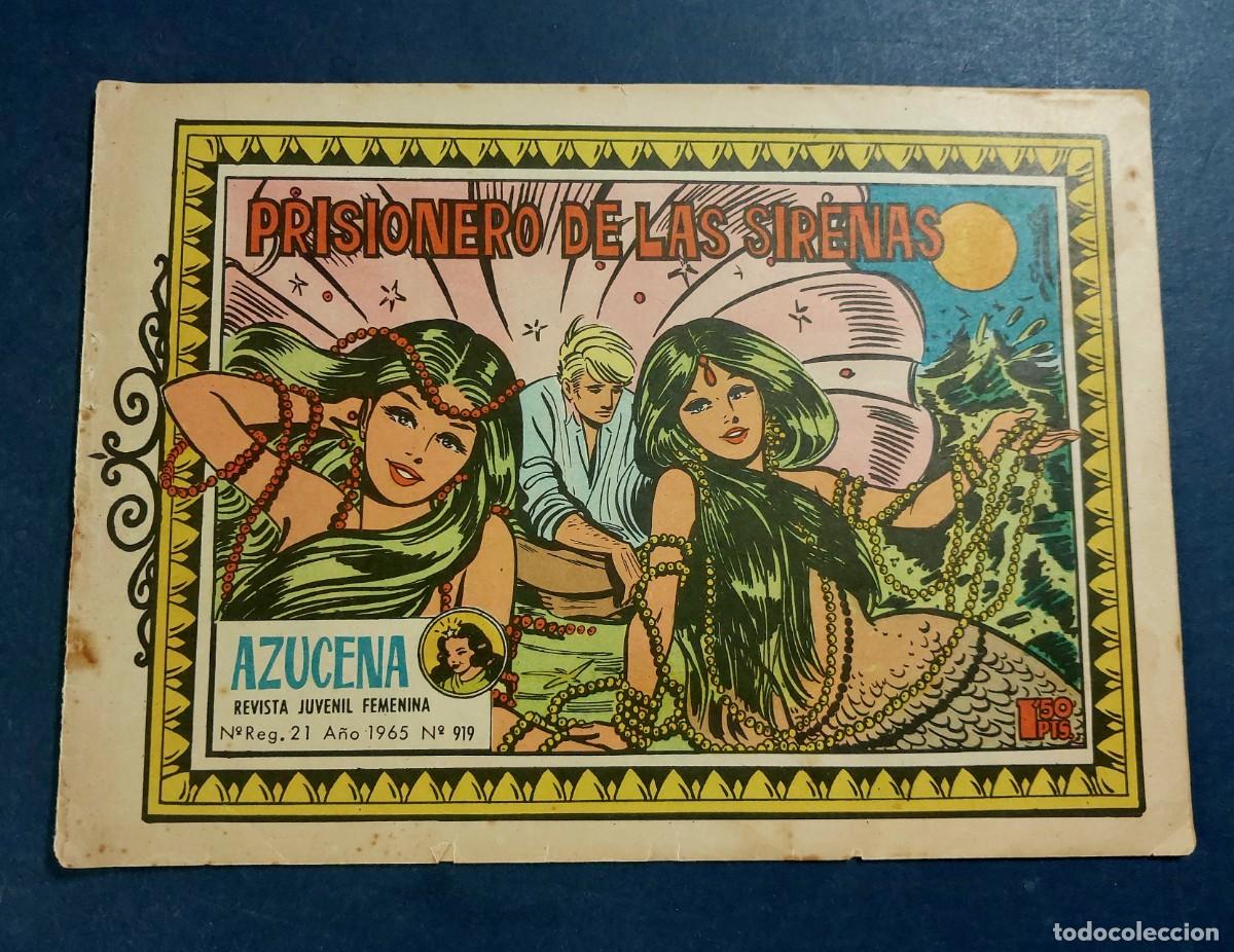 Tebeos: Colecci&oacute;n Azucena N&ordm; 919 Ref C-30