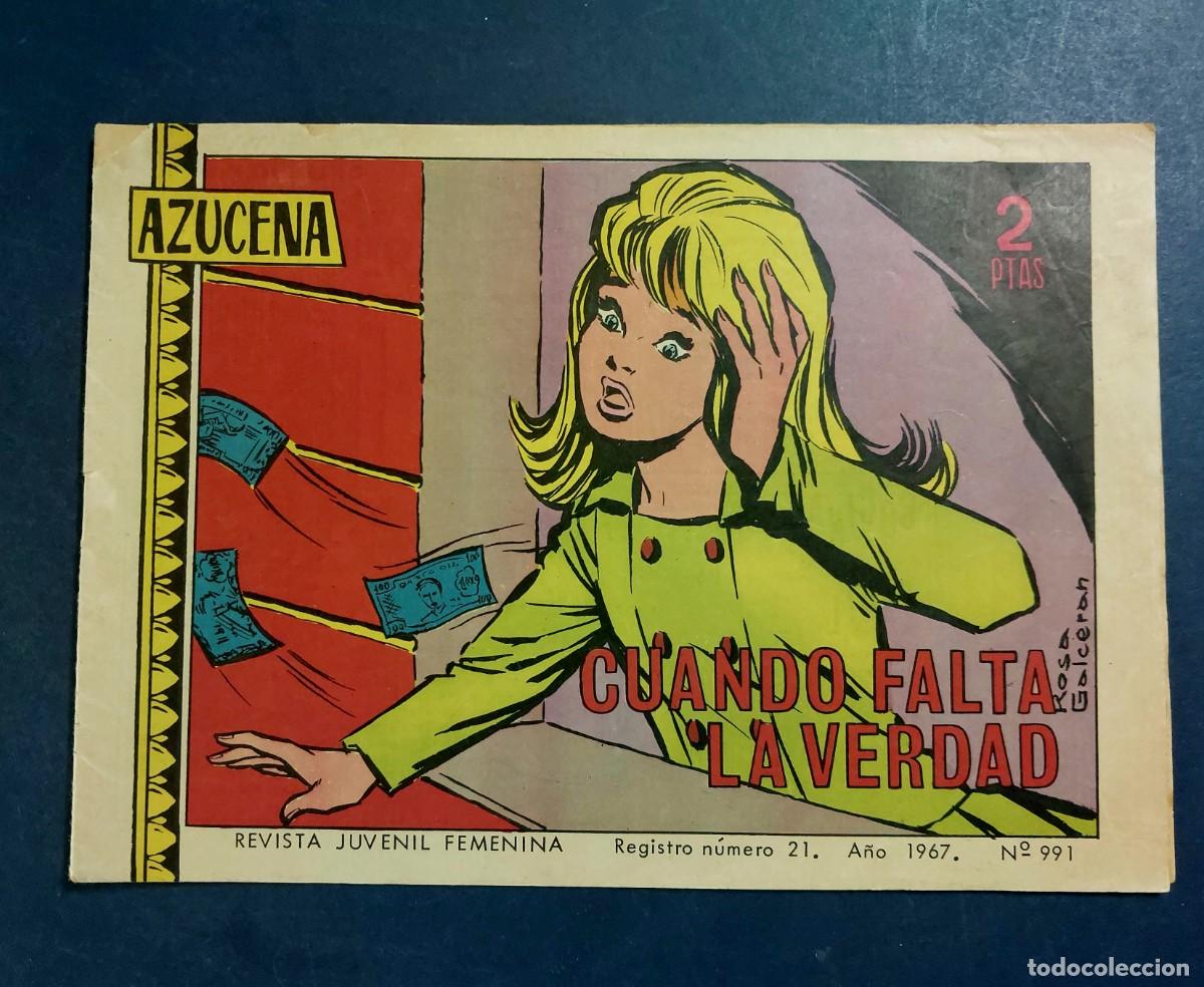 Tebeos: Colecci&oacute;n Azucena N&ordm; 991 Ref C-30