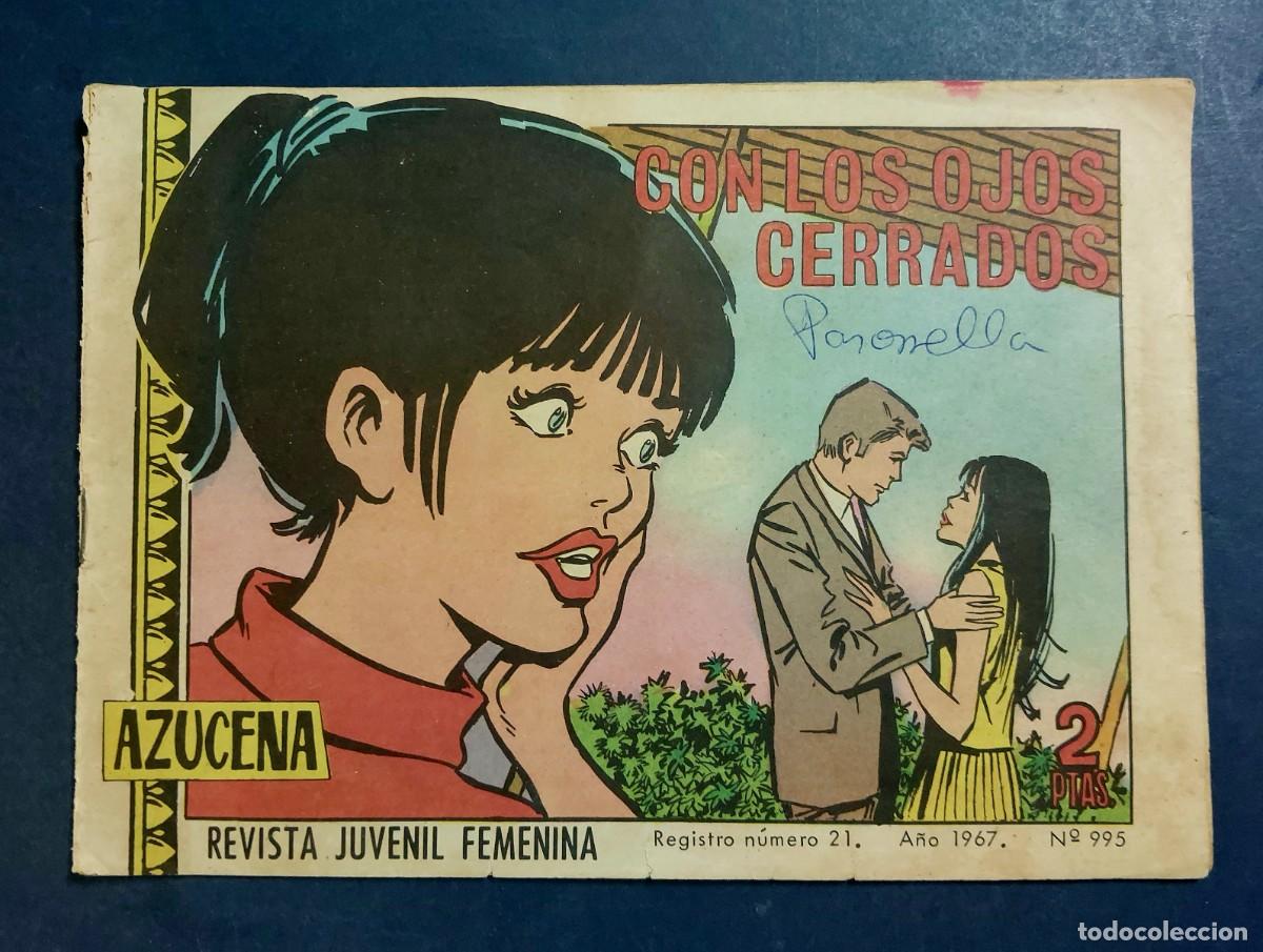 Tebeos: Colecci&oacute;n Azucena N&ordm; 995 Ref C-30