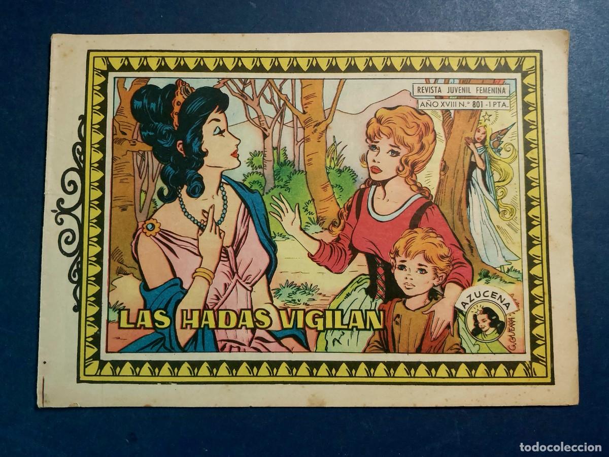 Tebeos: Colecci&oacute;n Azucena N&ordm; 801 Ref C-30