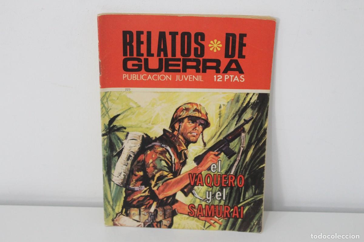 Tebeos: RELATOS DE GUERRA EL VAQUERO Y EL SAMURAI N&ordm; 223 A&Ntilde;O 1971