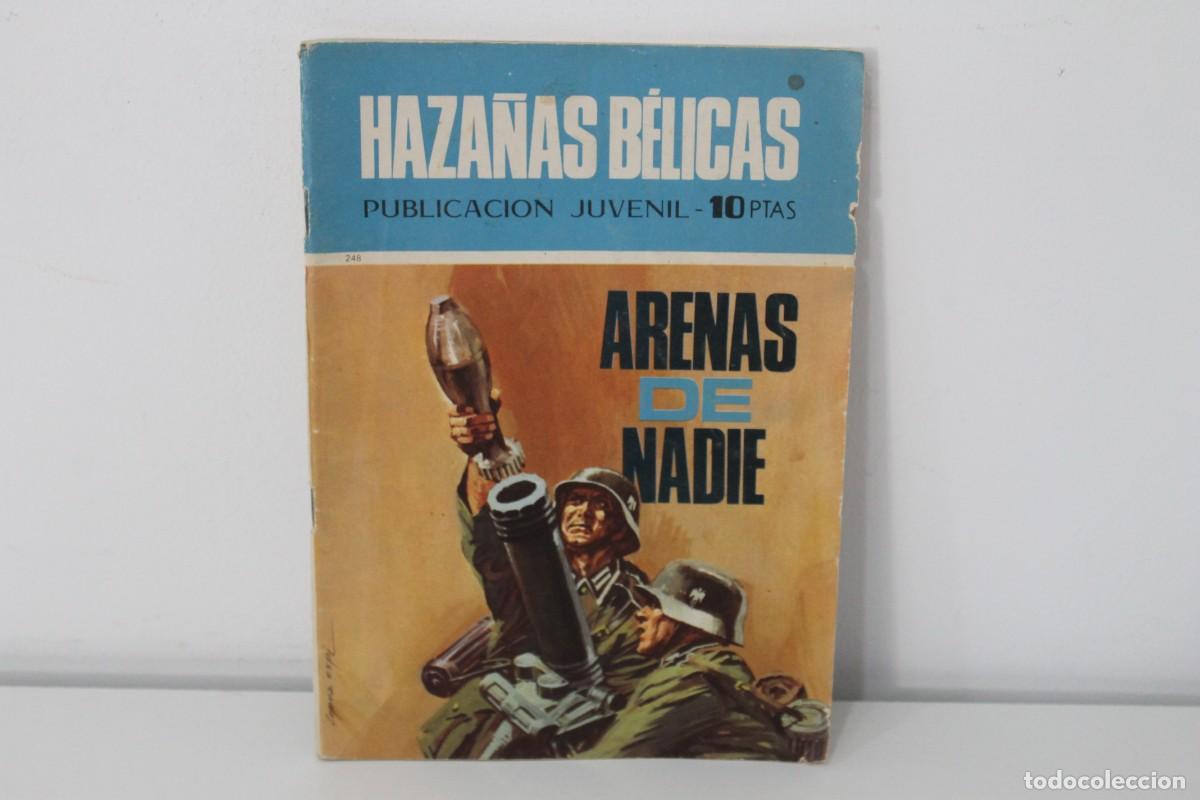 Tebeos: HAZA&Ntilde;AS BELICAS ARENAS DE NADIE N&ordm; 248 A&Ntilde;O 1971