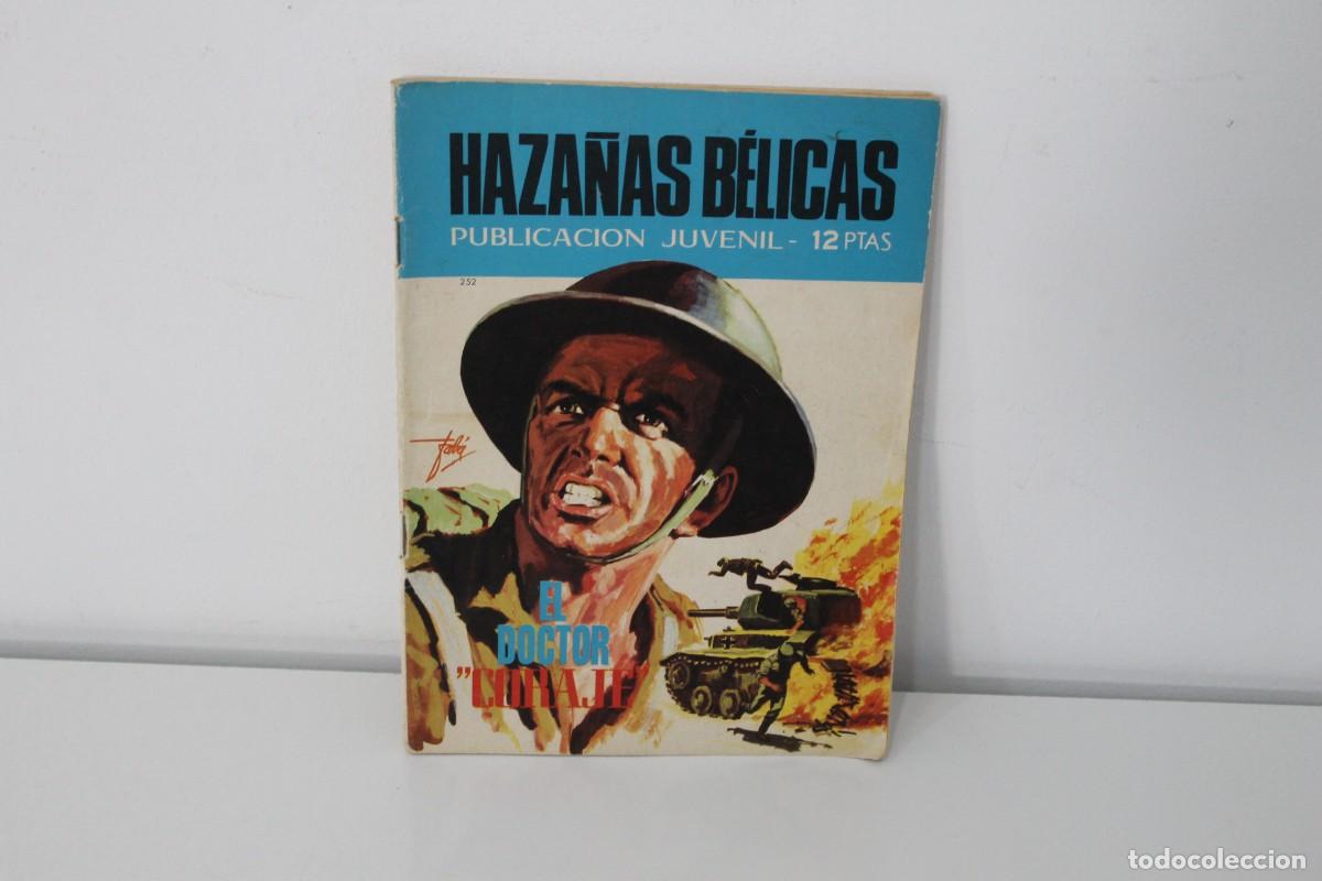 Tebeos: HAZA&Ntilde;AS BELICAS EL DOCTOR CORAJE N&ordm; 252 A&Ntilde;O 1971