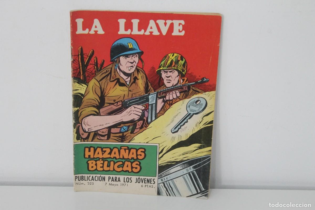 Tebeos: HAZA&Ntilde;AS BELICAS LA LLAVE N&ordm; 325 A&Ntilde;O 1971