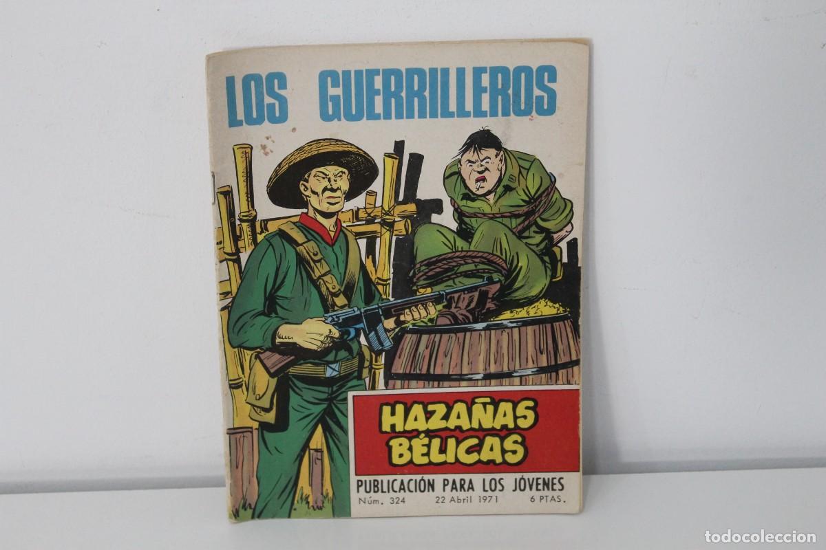 Tebeos: HAZA&Ntilde;AS BELICAS LOS GUERRILLEROS N&ordm; 324 A&Ntilde;O 1971
