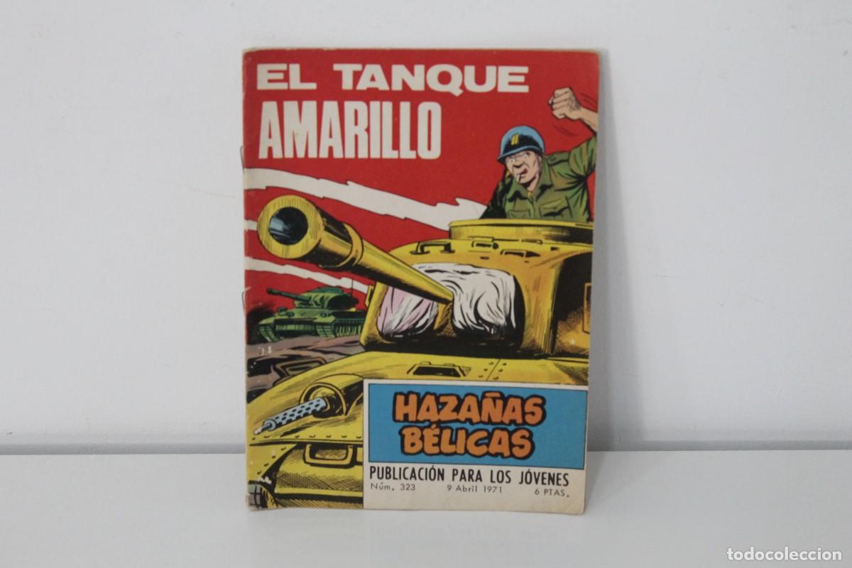 Tebeos: HAZA&Ntilde;AS BELICAS EL TRAJE AMARILLO N&ordm; 323 A&Ntilde;O 1971