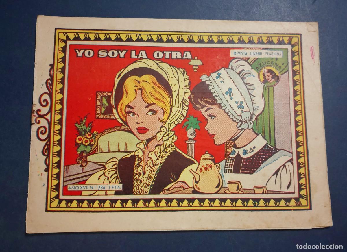 Tebeos: Colecci&oacute;n Azucena N&ordm; 736 Ref C-30