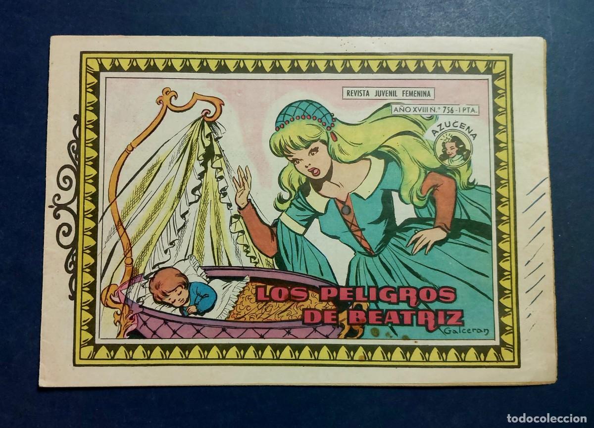 Tebeos: Colecci&oacute;n Azucena N&ordm; 756 Ref C-30