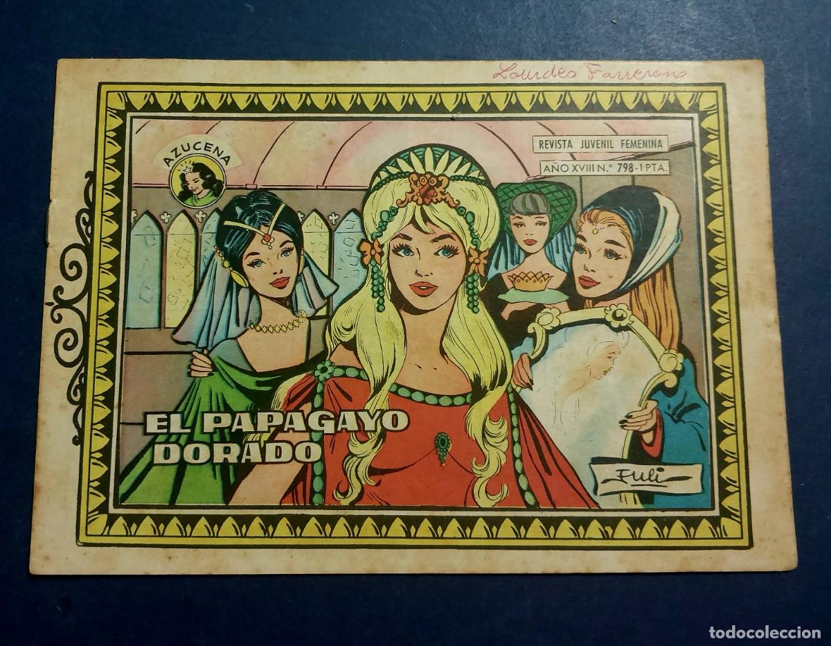 Tebeos: Colecci&oacute;n Azucena N&ordm; 798 Ref C-30