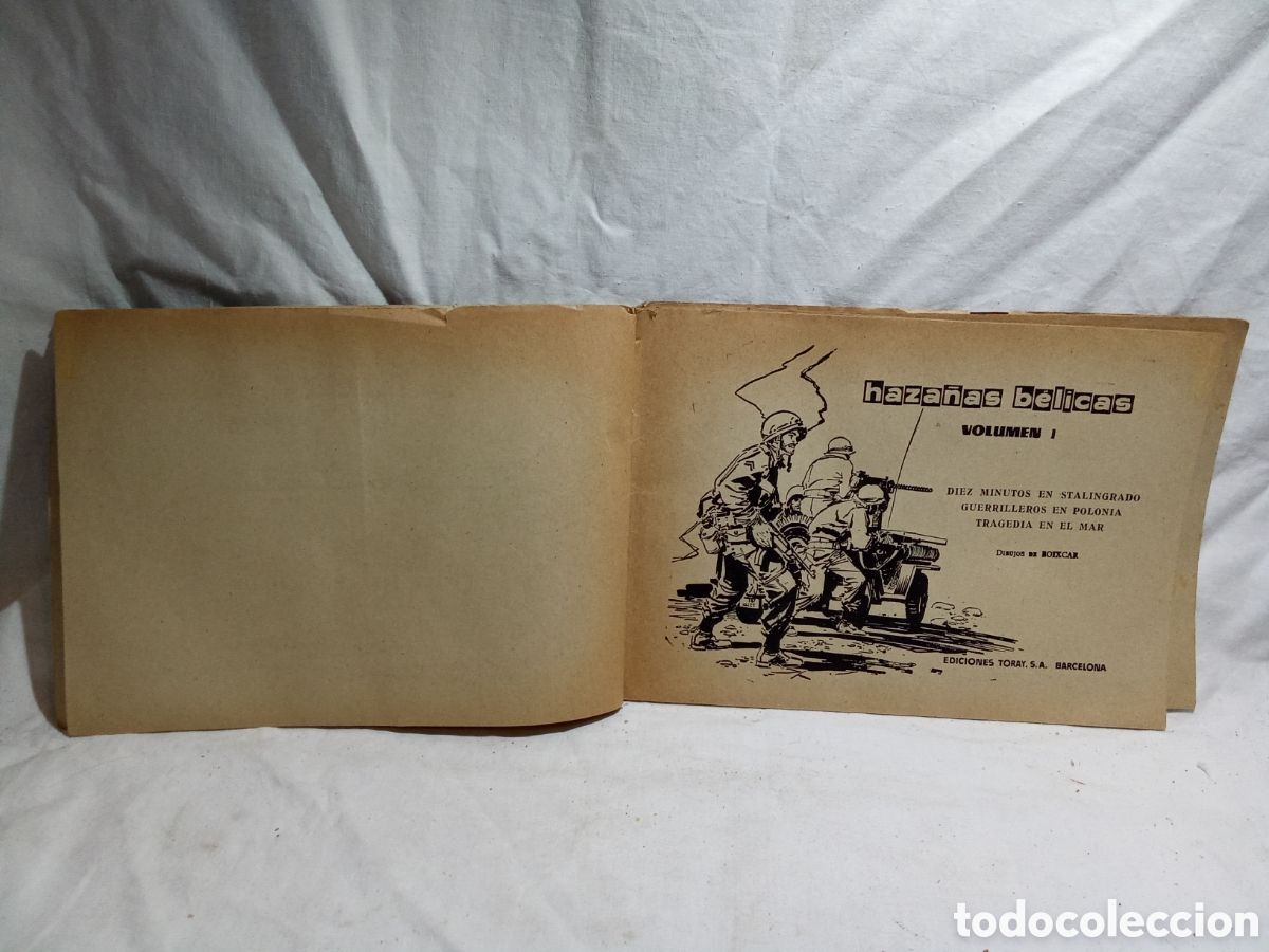 Tebeos: HAZA&Ntilde;AS B&Eacute;LICAS, VOL.1, EDICIONES TORAY ORIGINAL - Foto 3