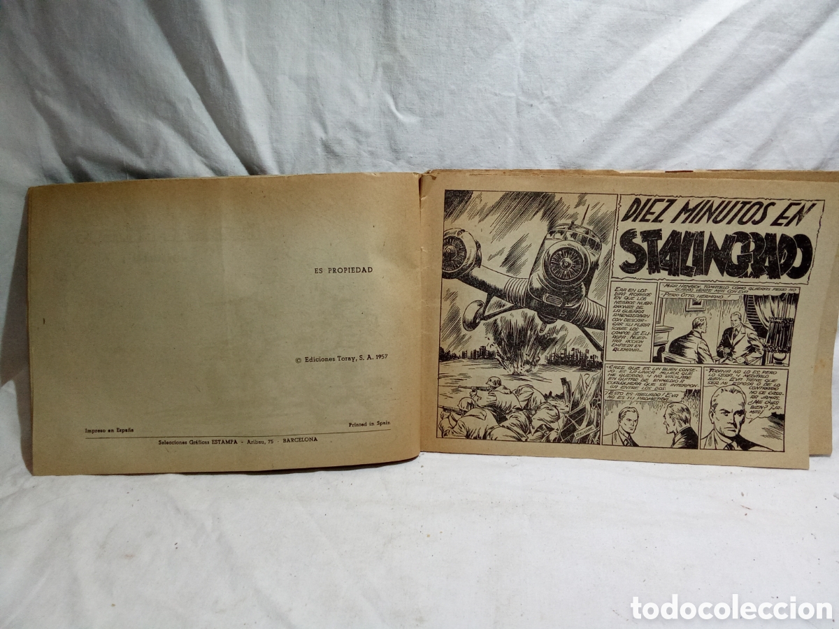 Tebeos: HAZA&Ntilde;AS B&Eacute;LICAS, VOL.1, EDICIONES TORAY ORIGINAL - Foto 4
