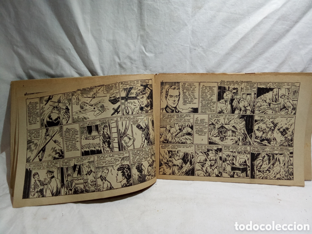Tebeos: HAZA&Ntilde;AS B&Eacute;LICAS, VOL.1, EDICIONES TORAY ORIGINAL - Foto 7