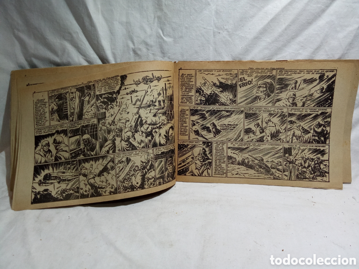 Tebeos: HAZA&Ntilde;AS B&Eacute;LICAS, VOL.1, EDICIONES TORAY ORIGINAL - Foto 8