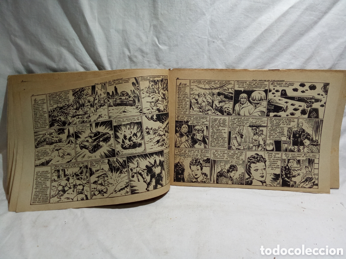 Tebeos: HAZA&Ntilde;AS B&Eacute;LICAS, VOL.1, EDICIONES TORAY ORIGINAL - Foto 9