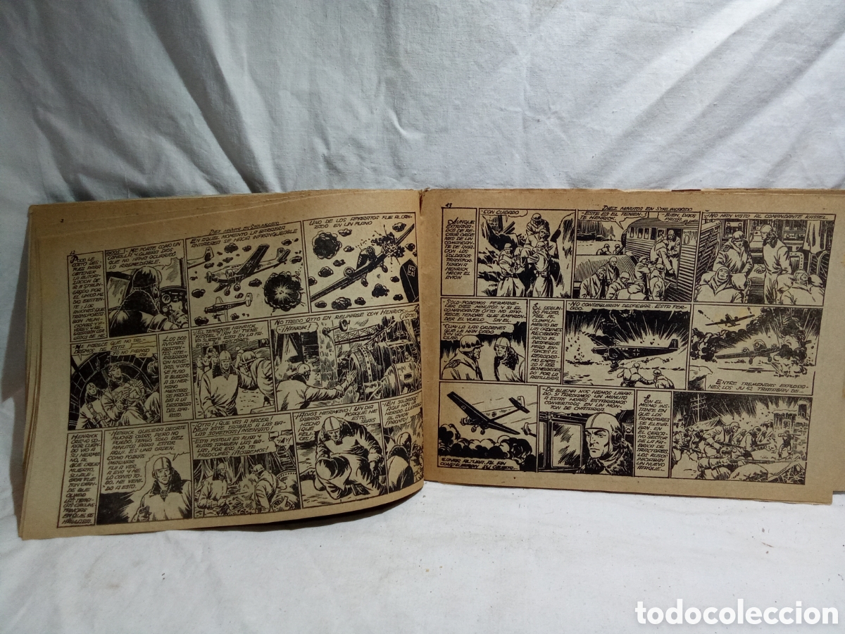 Tebeos: HAZA&Ntilde;AS B&Eacute;LICAS, VOL.1, EDICIONES TORAY ORIGINAL - Foto 10
