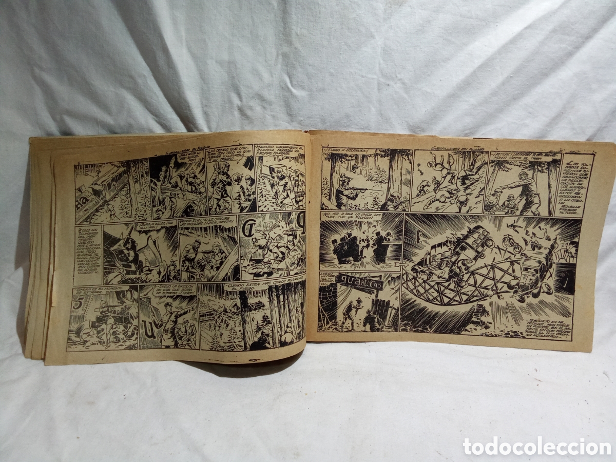 Tebeos: HAZA&Ntilde;AS B&Eacute;LICAS, VOL.1, EDICIONES TORAY ORIGINAL - Foto 14