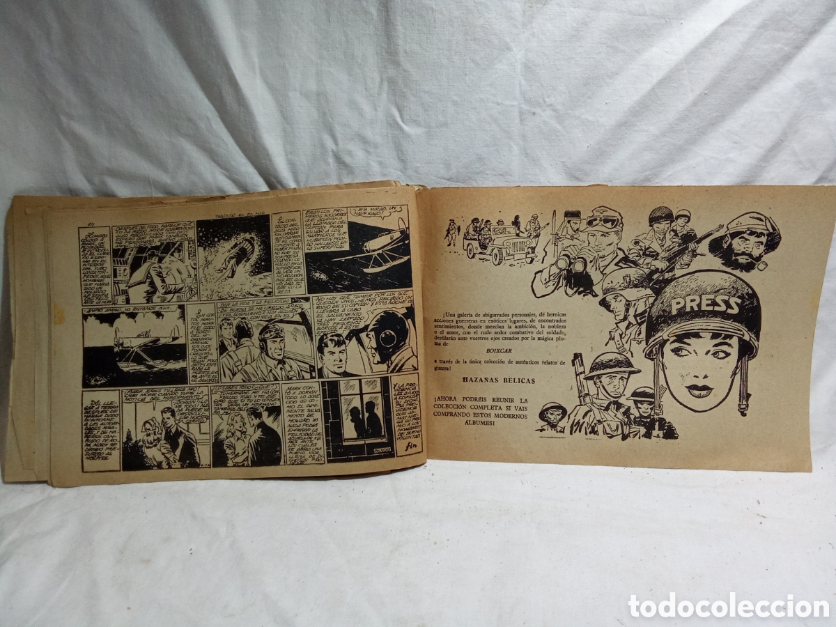 Tebeos: HAZA&Ntilde;AS B&Eacute;LICAS, VOL.1, EDICIONES TORAY ORIGINAL - Foto 22