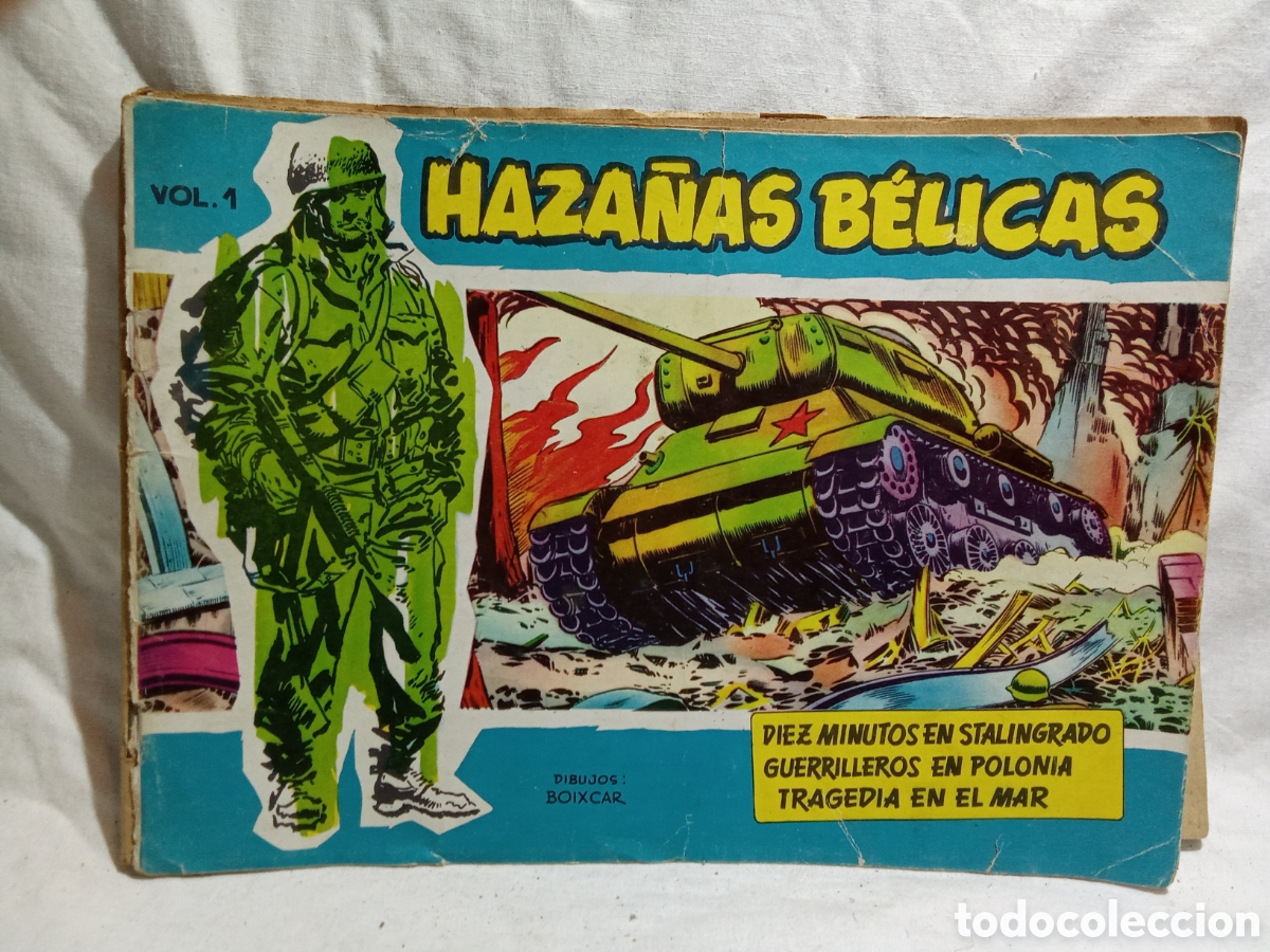 Tebeos: HAZA&Ntilde;AS B&Eacute;LICAS, VOL.1, EDICIONES TORAY ORIGINAL - Foto 1