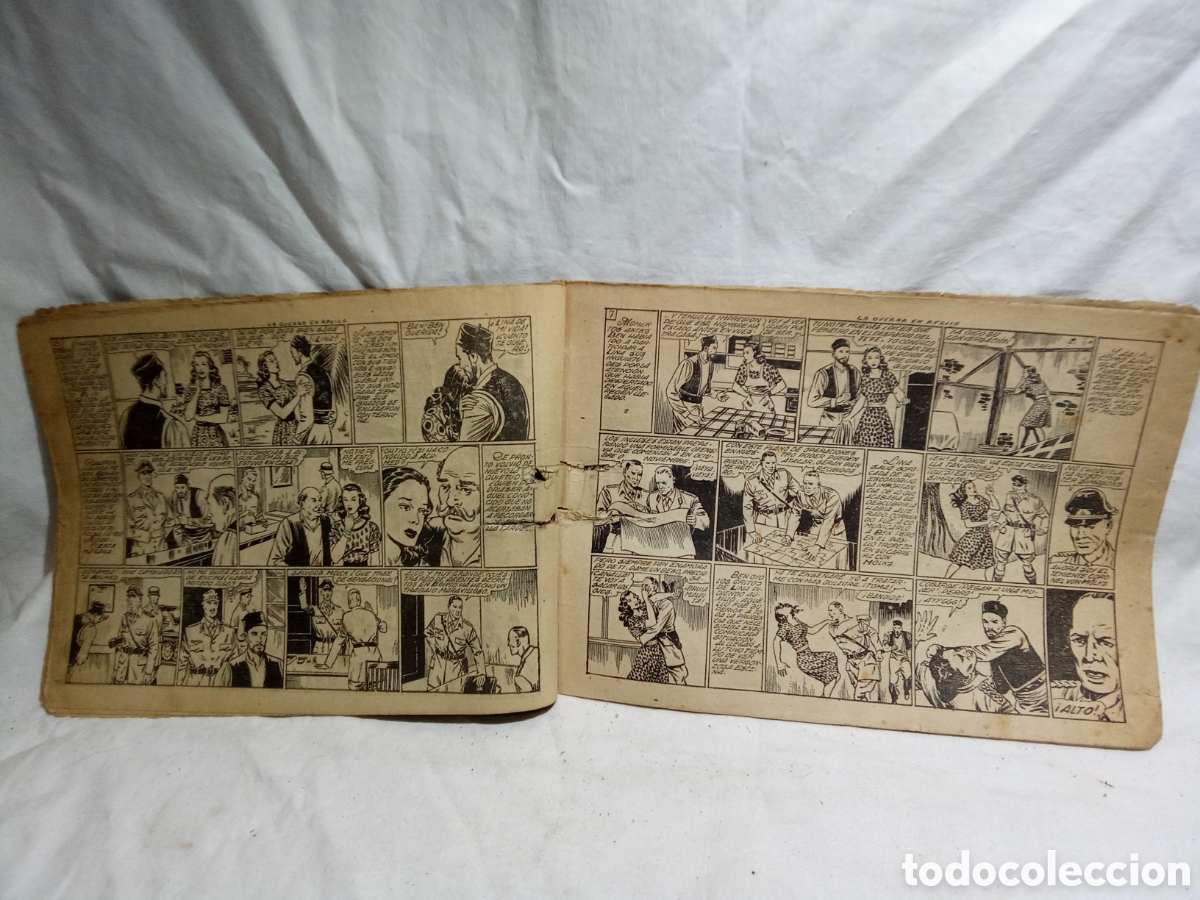 Tebeos: LOTE 2 N&Uacute;MEROS DE HAZA&Ntilde;AS B&Eacute;LICAS SIN TAPAS ORIGINAL - Foto 2