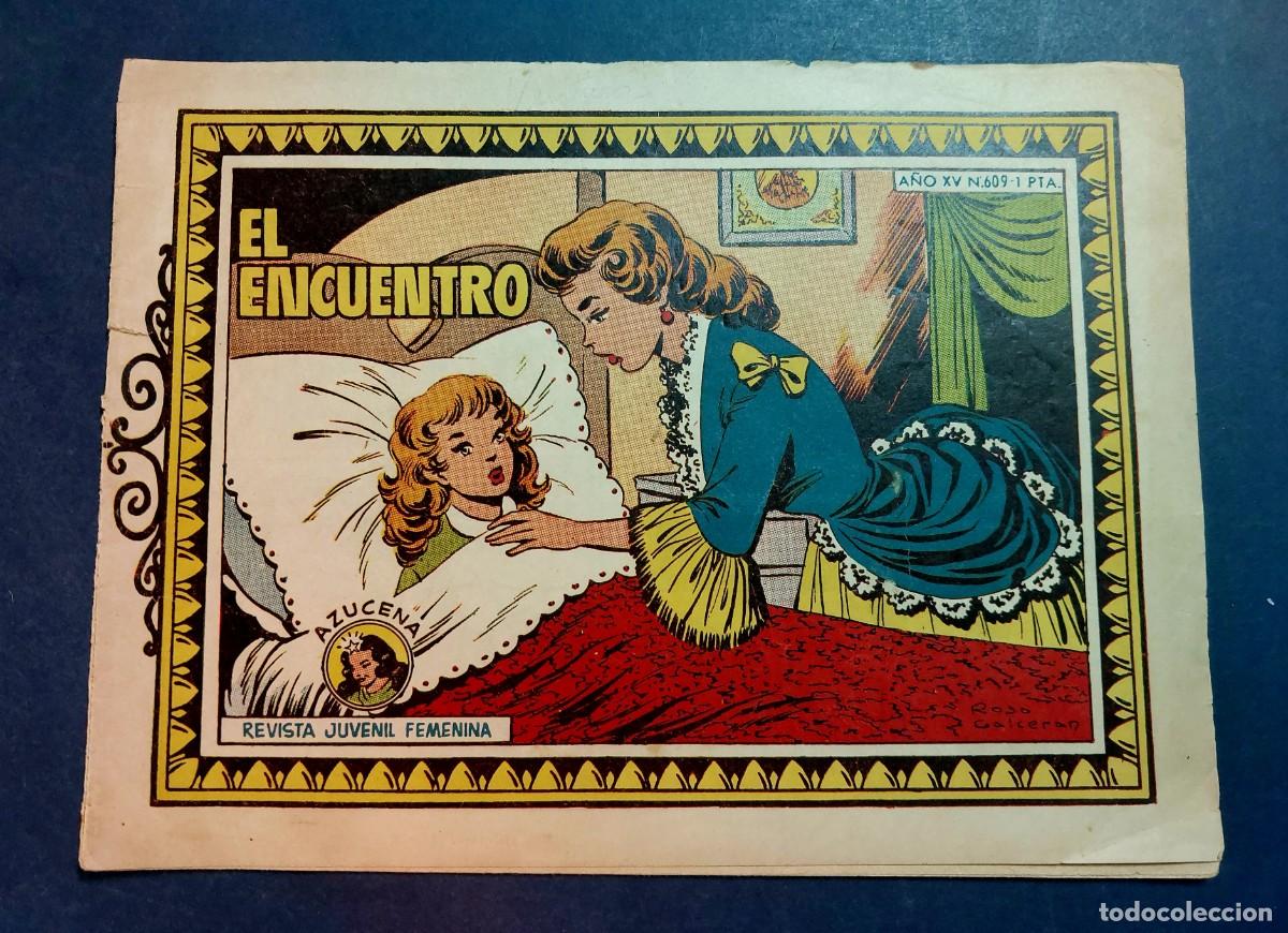 Tebeos: Colecci&oacute;n Azucena N&ordm; 609 Ref C-30