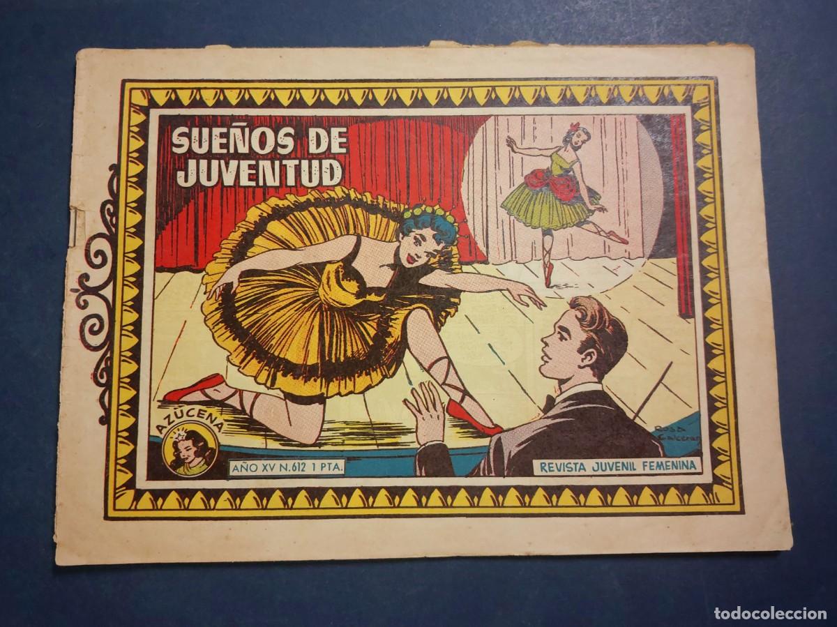 Tebeos: Colecci&oacute;n Azucena N&ordm; 612 Ref C-30