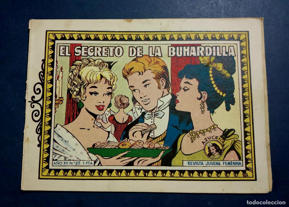 Tebeos: Colecci&oacute;n Azucena N&ordm; 615 Ref C-30