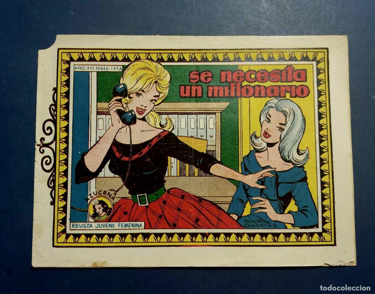 Tebeos: Colecci&oacute;n Azucena N&ordm; 646 Ref C-30