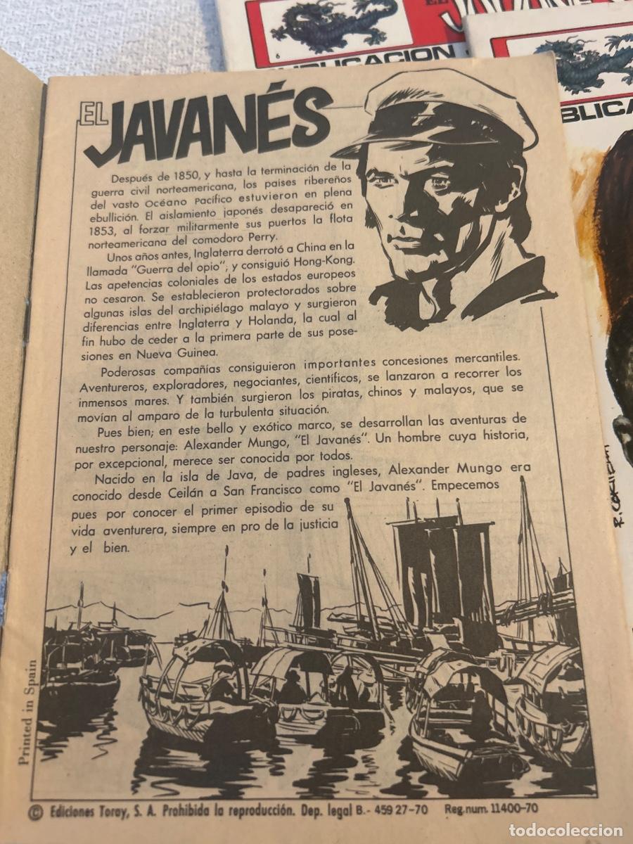 Tebeos: EL JAVANES / EDICIONES TORAY - Foto 6