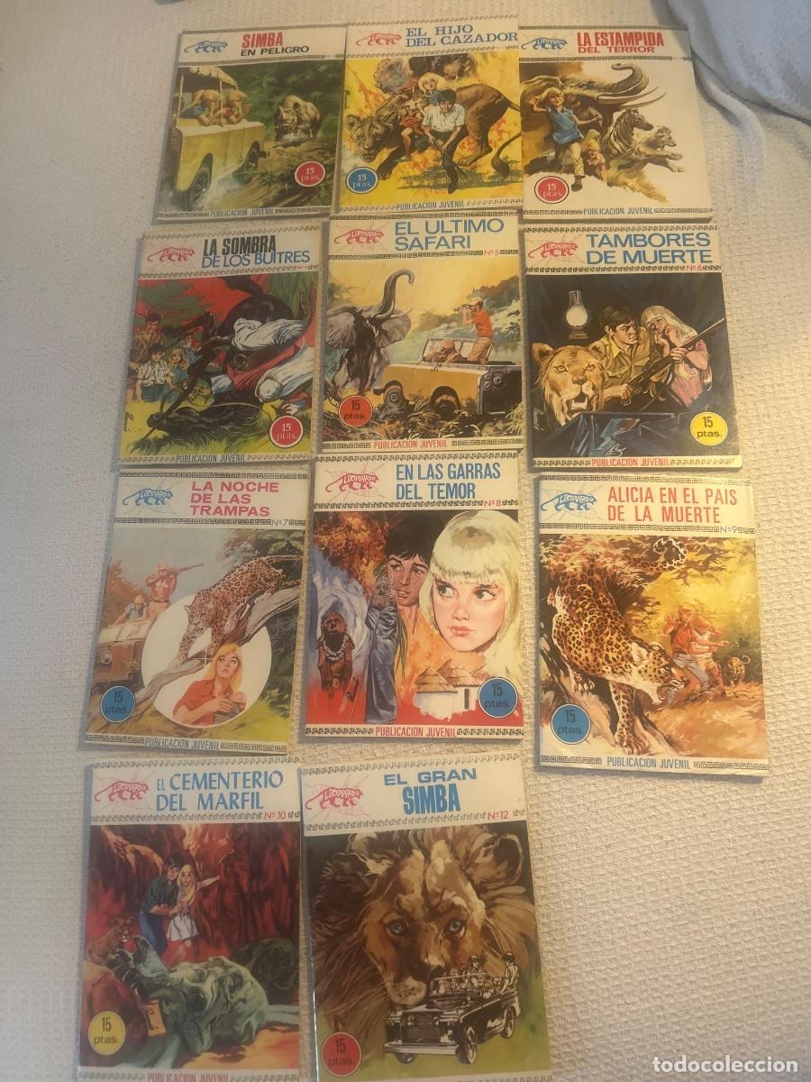Tebeos: Colecci&oacute;n Leopardo/ ediciones TORAY 11 n&uacute;meros