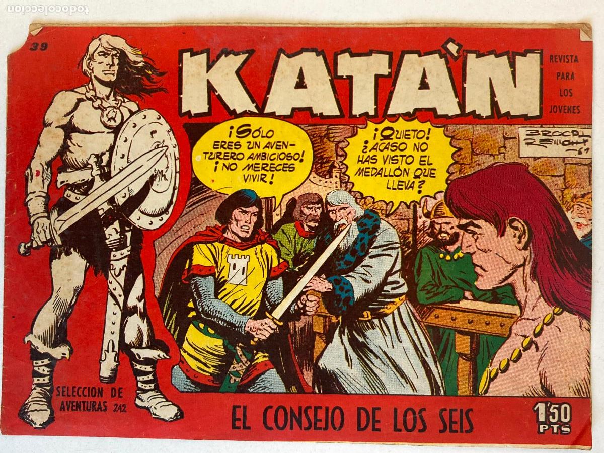 Tebeos: KATAN , EL CONSEJO DE LOS SEIS N&ordm;39 - ORIGINAL