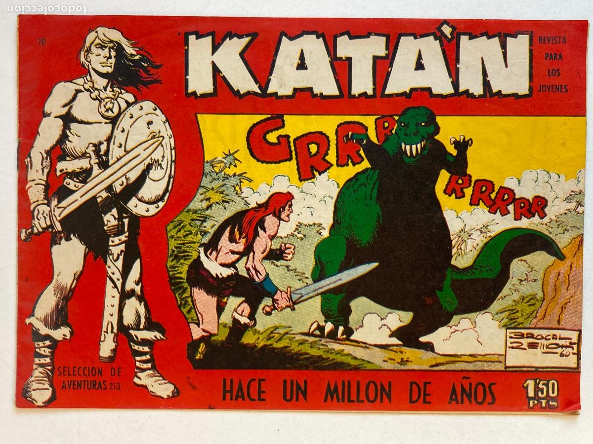 Tebeos: KATAN , HACE UN MILLON DE A&Ntilde;OS N&ordm;10 - ORIGINAL