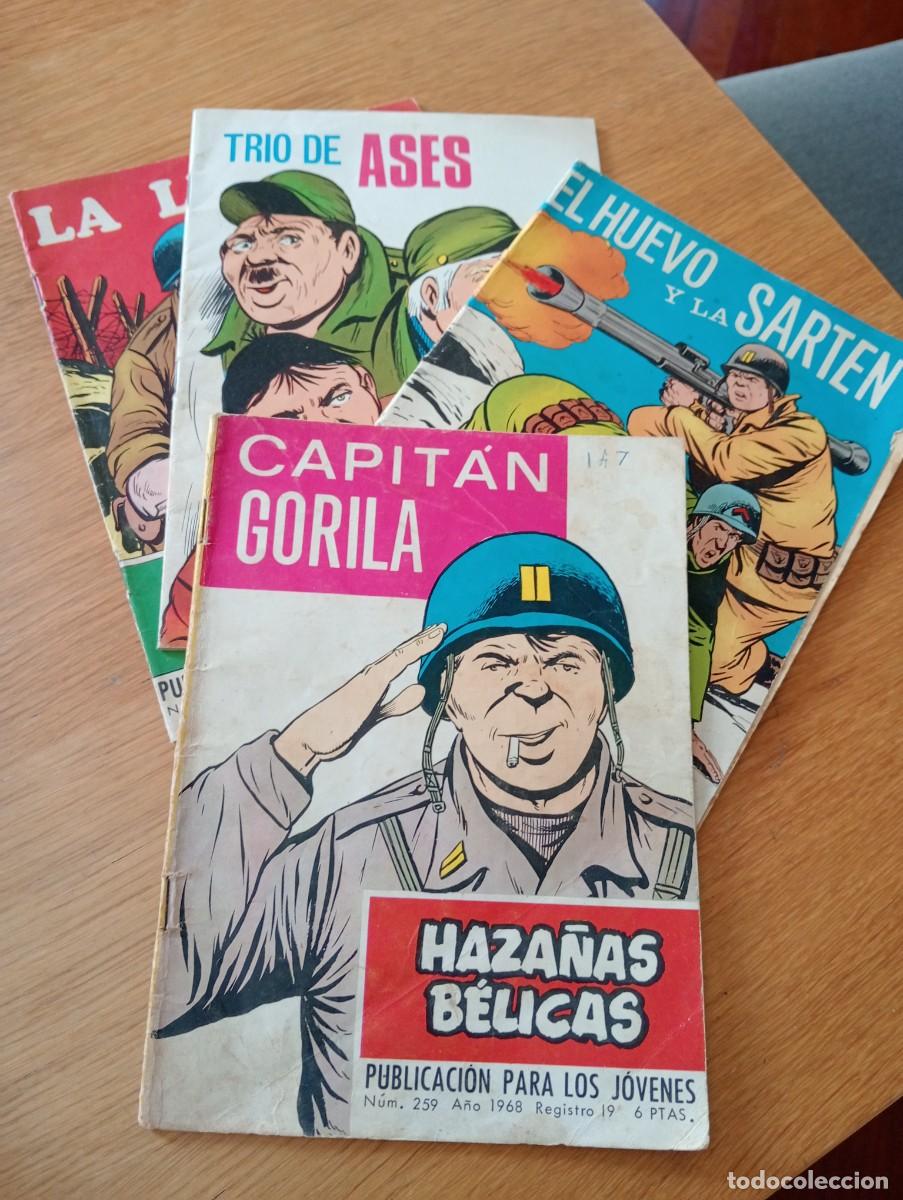 Tebeos: LOTE CON 4 EJEMPLARES DE HAZA&Ntilde;AS B&Eacute;LICAS SERIE ESPECIAL (DE 328). GRAPA. TORAY. 1968 &ndash; 71.