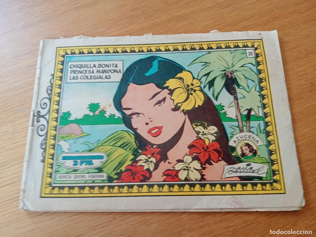 Comics: COLECCI&Oacute;N AZUCENA EXTRAORDINARIO N.&ordm; 38 (DE 160). GRAPA. EDICIONES TORAY. 1958.