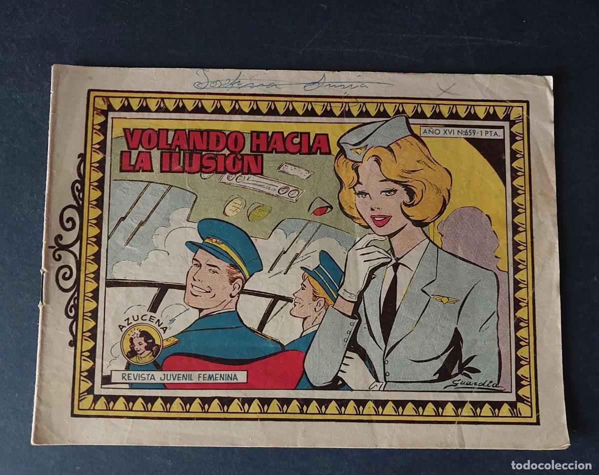 Tebeos: Colecci&oacute;n Azucena N&ordm; 659 Ref C-30